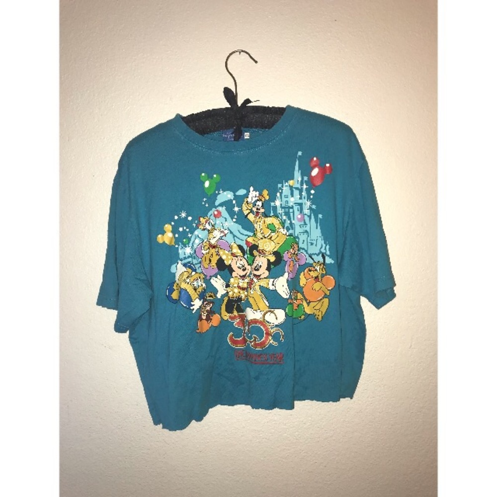 Vintage Disney cropped Top 🎈